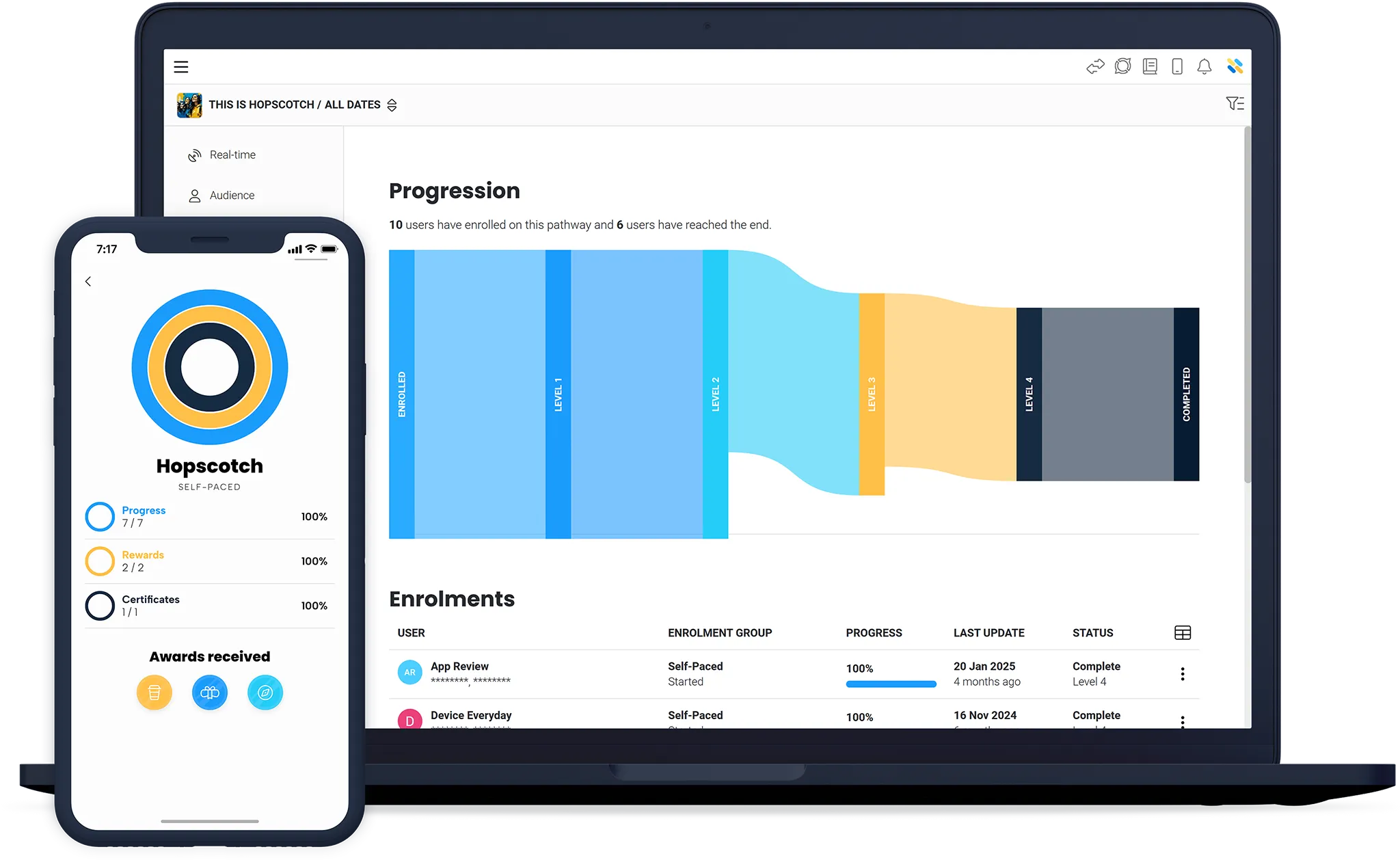 Hopscotch Mobile Preview